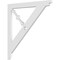 Ekena Millwork Artisan Architectural Grade PVC Bracket, 5/8"W X 16"D X 16"H BKTP01X16X16AR - alternate 1